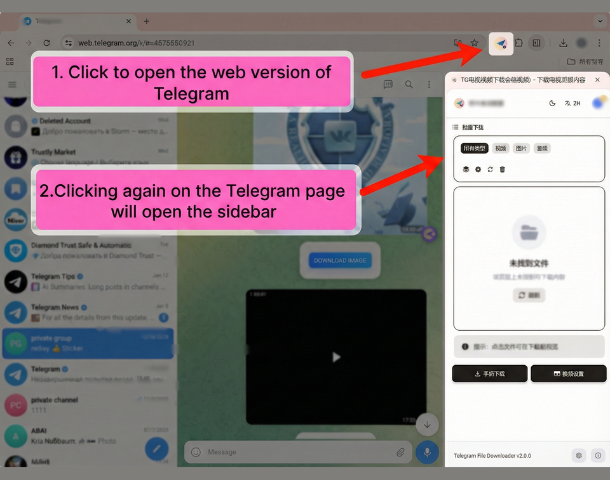 Access Telegram Web