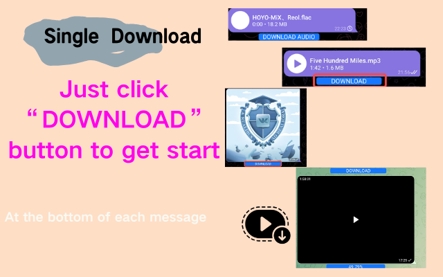 Batch Download Telegram Media